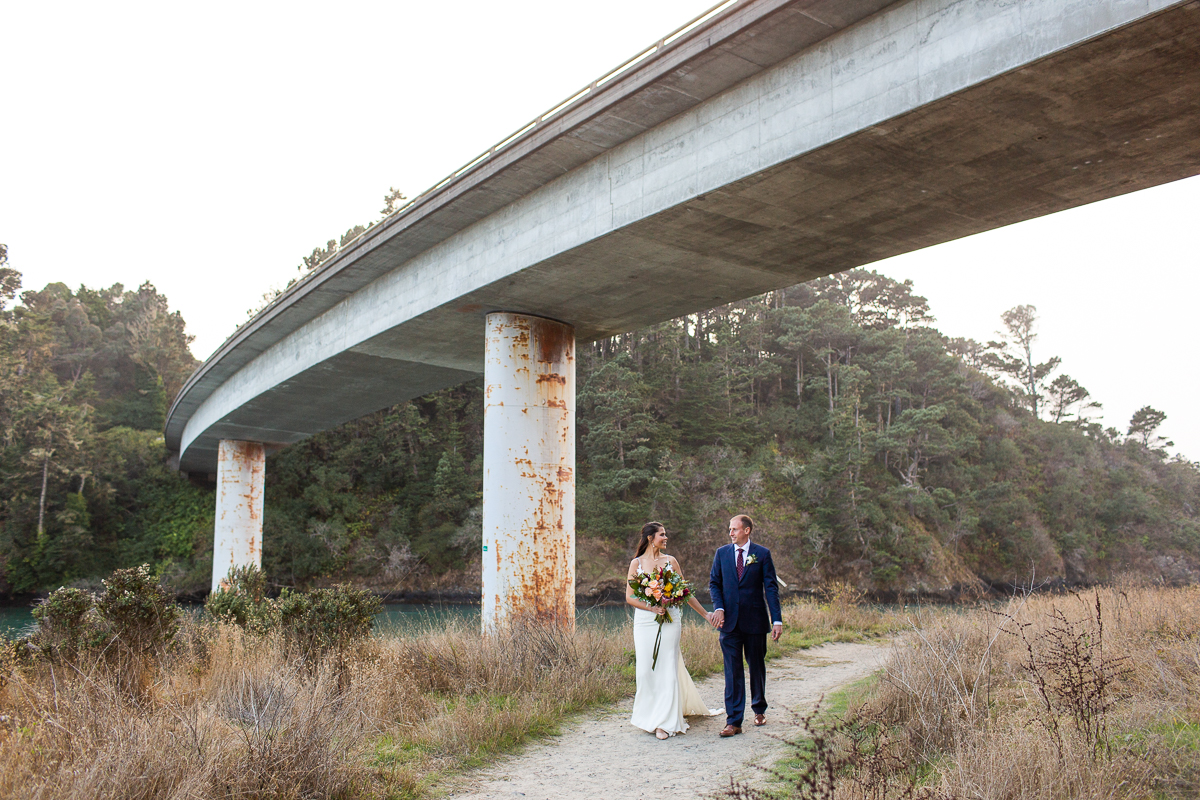 mendocino elopement at the stanford inn