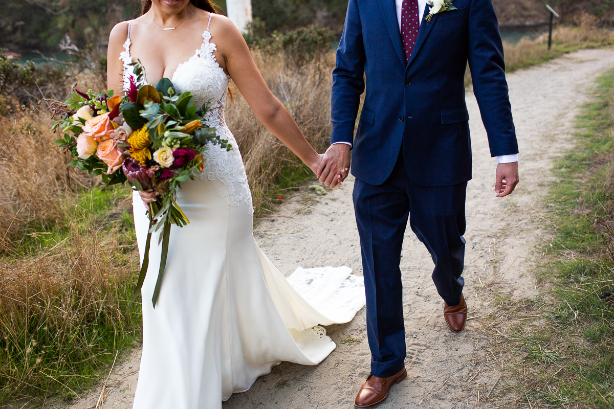 mendocino elopement at the stanford inn