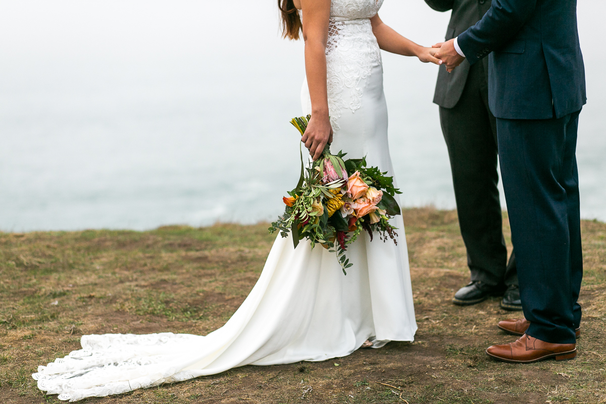 mendocino elopement at the stanford inn
