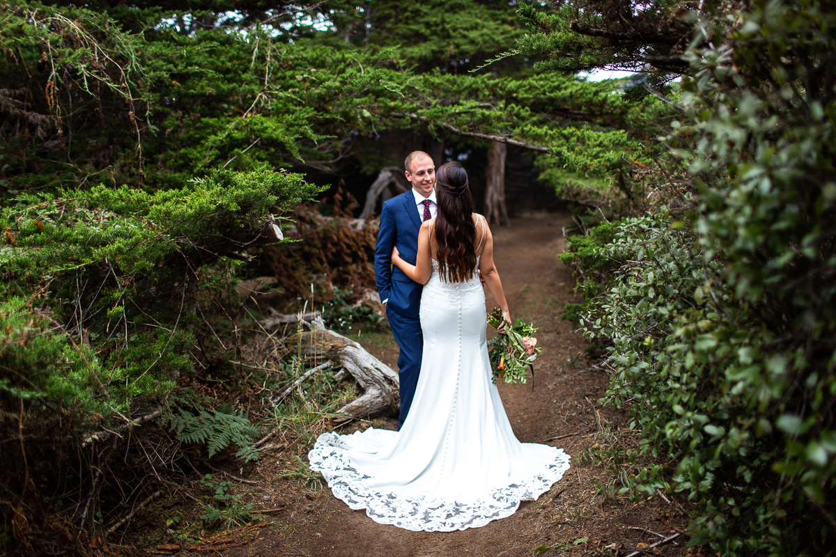 mendocino elopement at the stanford inn