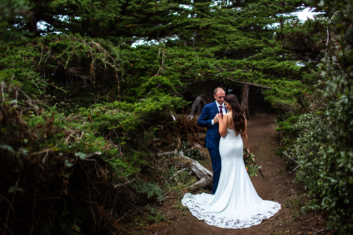 mendocino elopement at the stanford inn