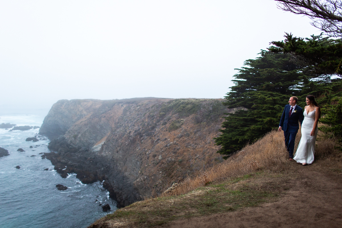 mendocino elopement at the stanford inn