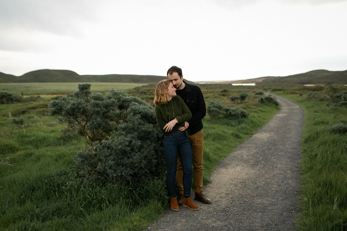 point reyes engagement session
