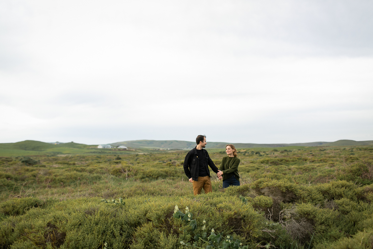 point reyes engagement session
