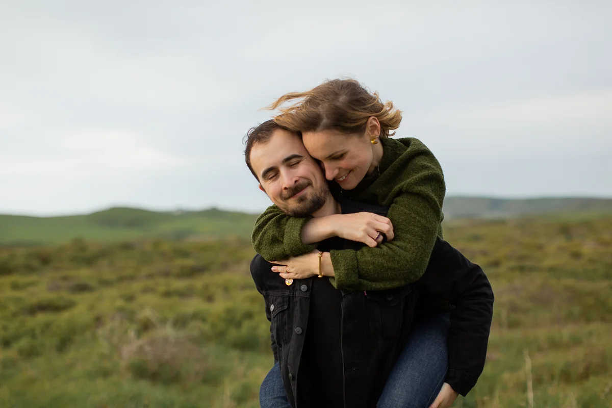 point reyes engagement session