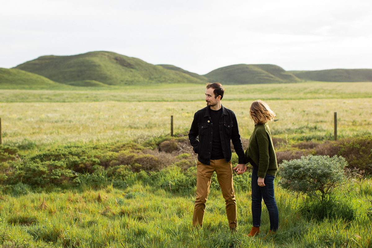 point reyes engagement session