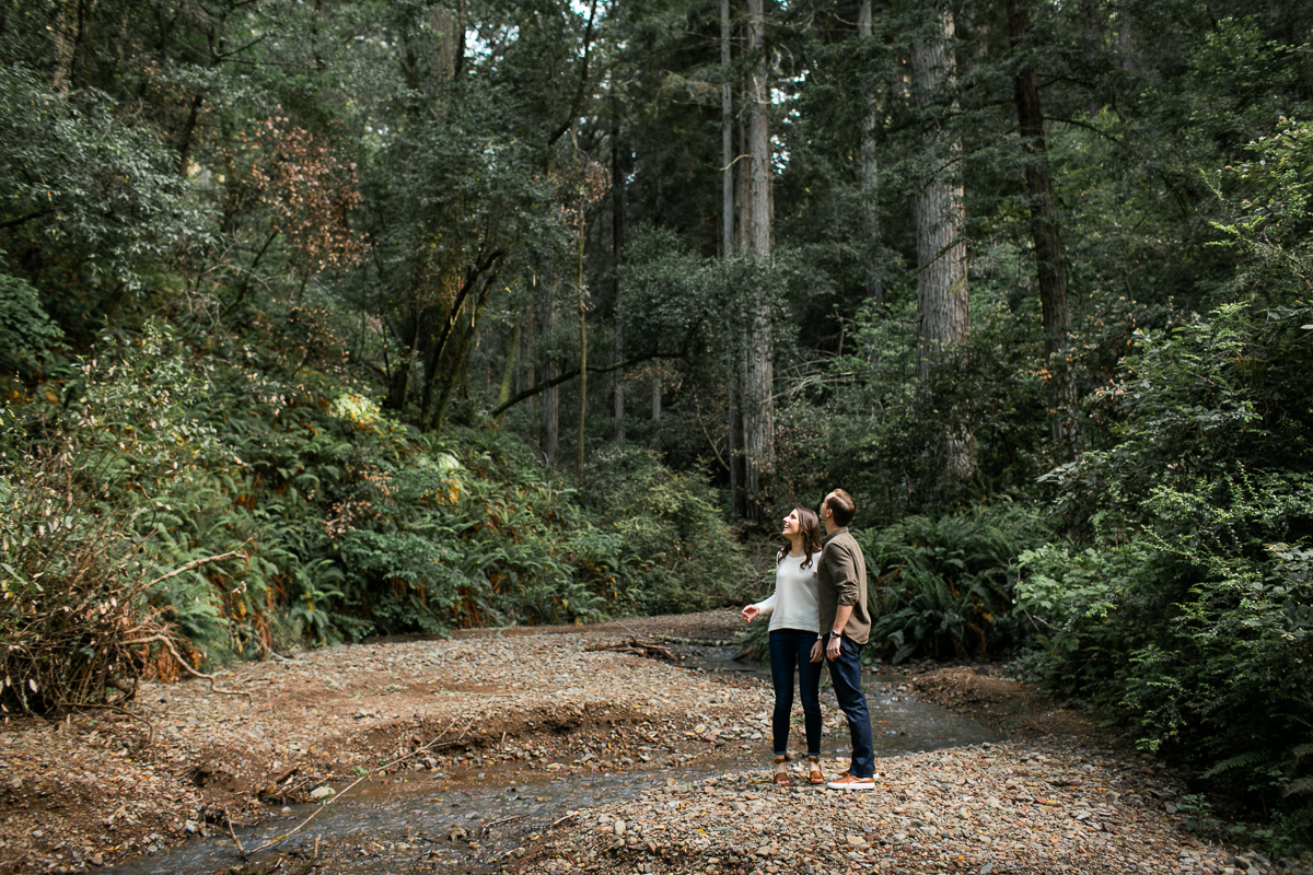 point reyes engagement session