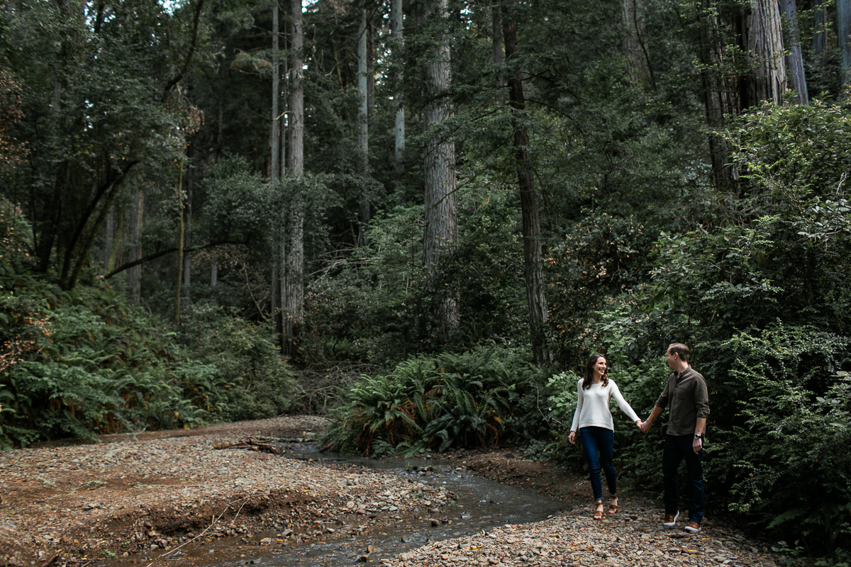 point reyes engagement session