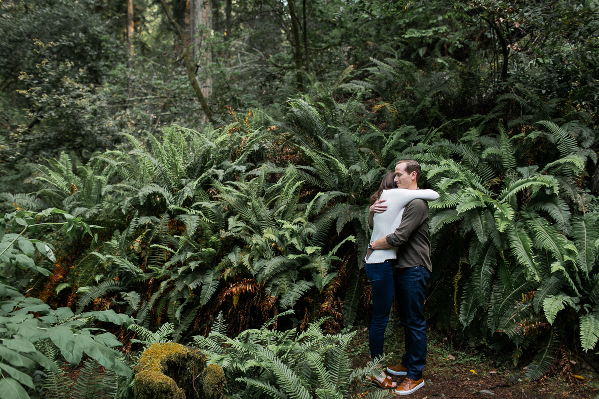 point reyes engagement session