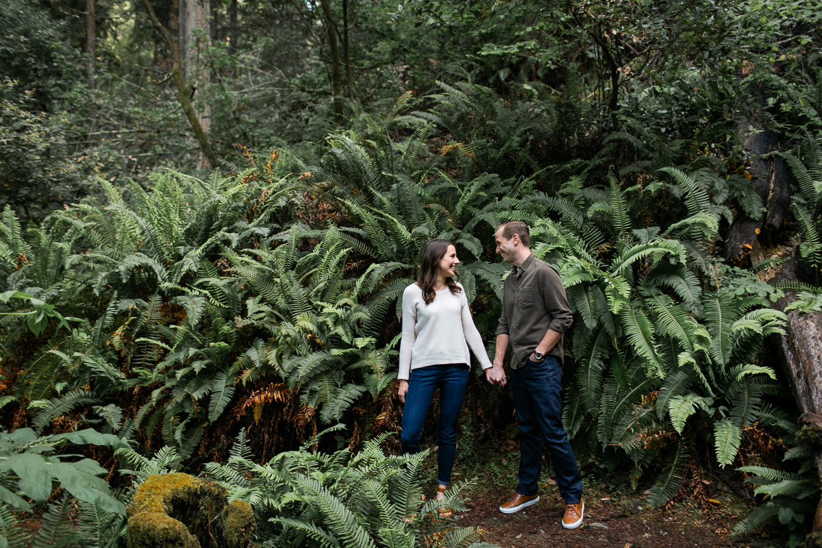 point reyes engagement session