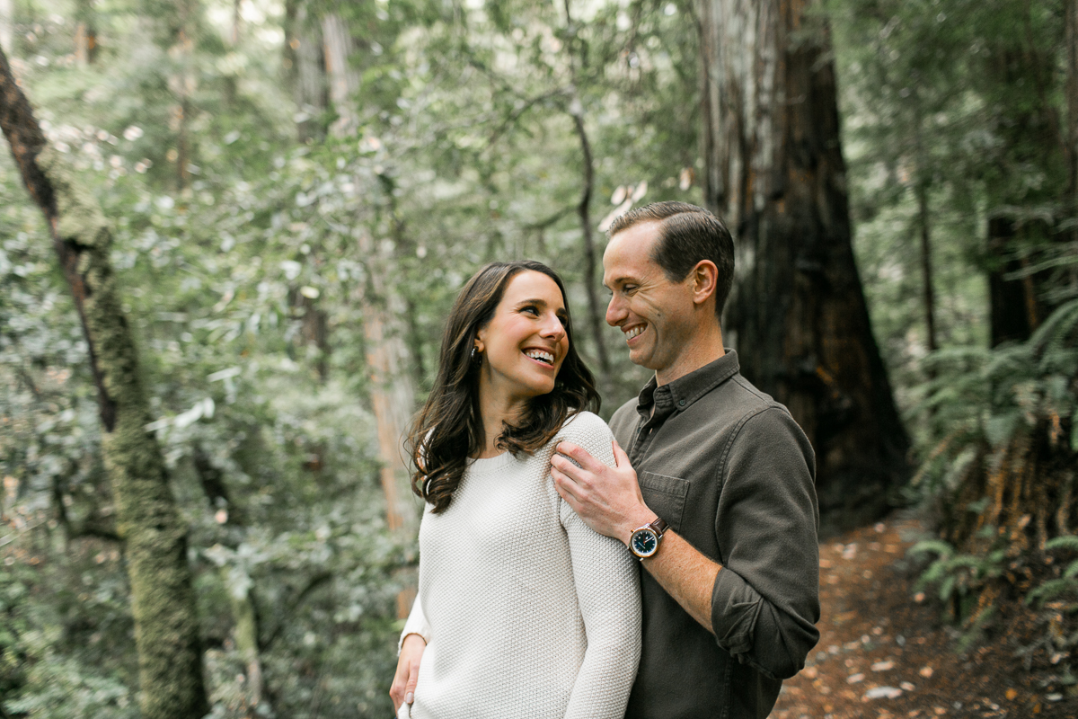 point reyes engagement session