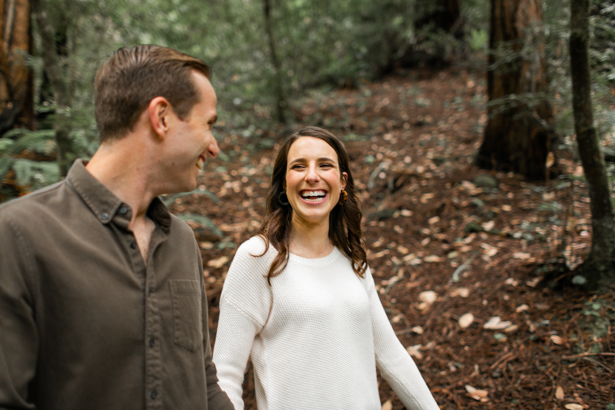 point reyes engagement session