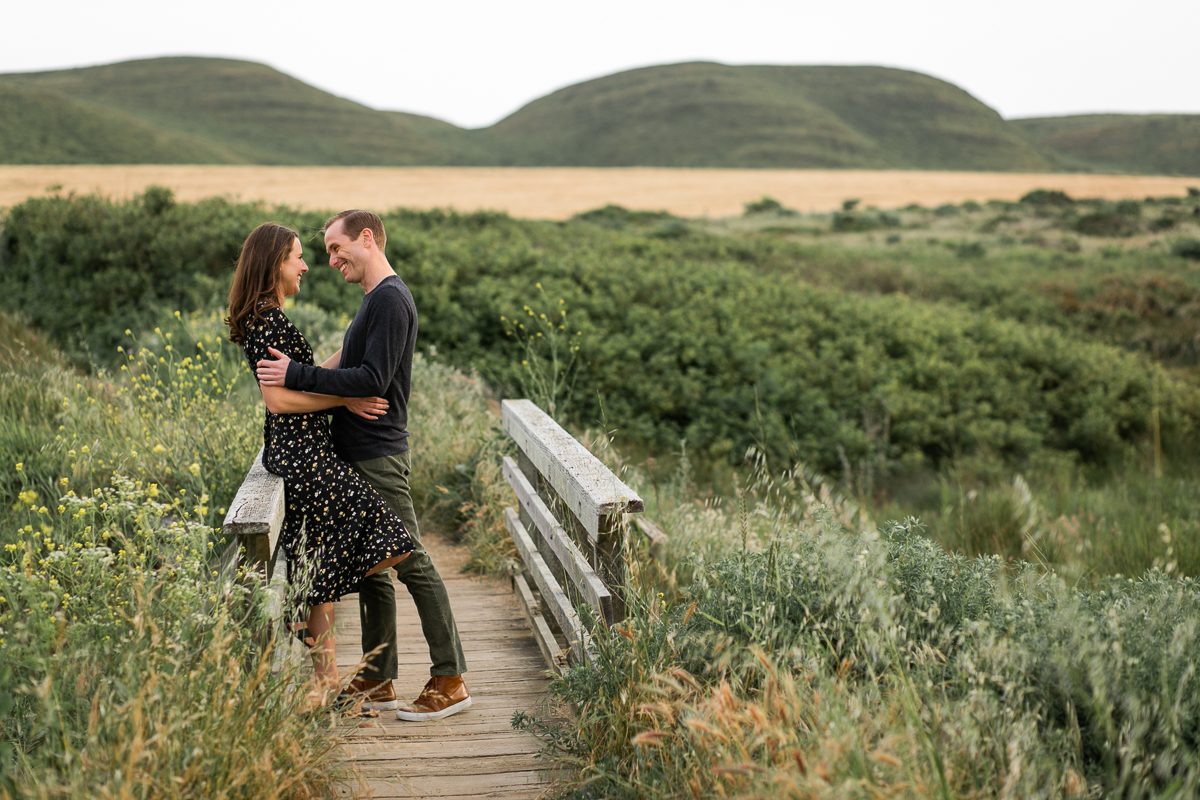point reyes engagement session