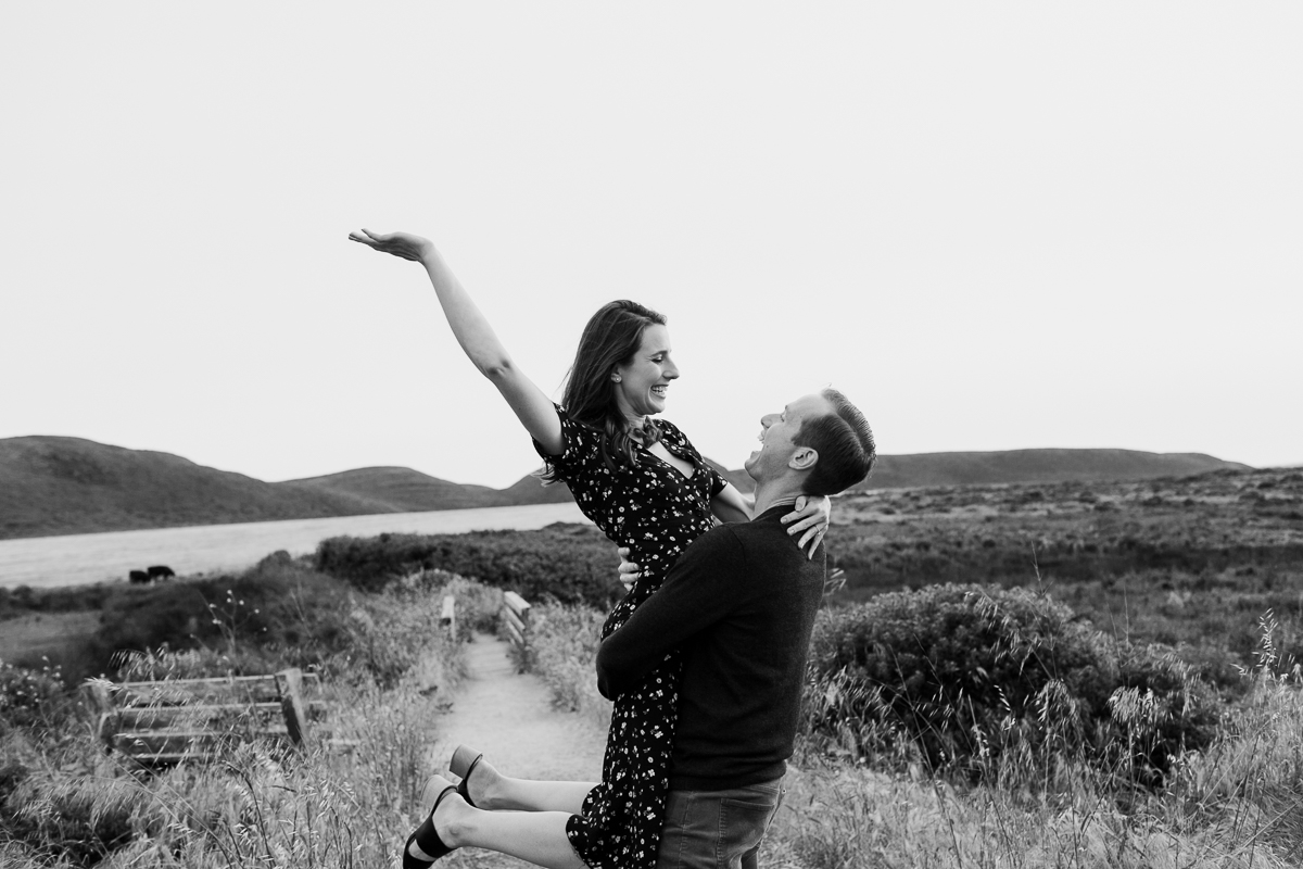 point reyes engagement session