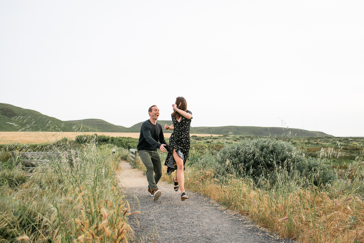 point reyes engagement session