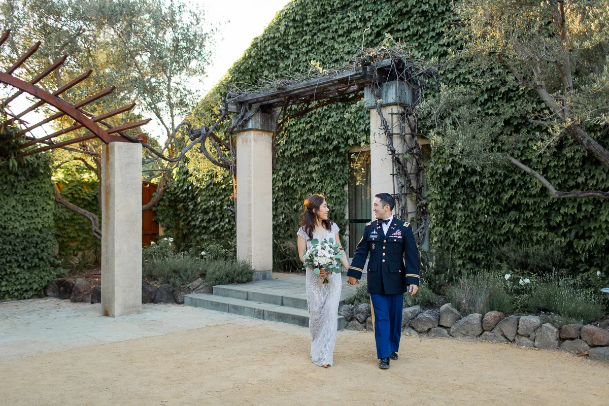 ramekins culinary school wedding in sonoma