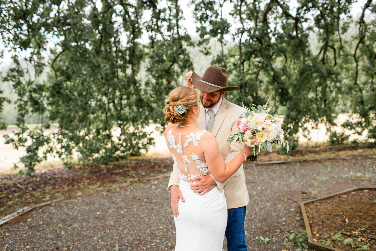 st. helena wedding at private estate