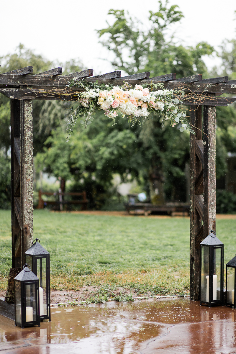 st. helena wedding at private estate