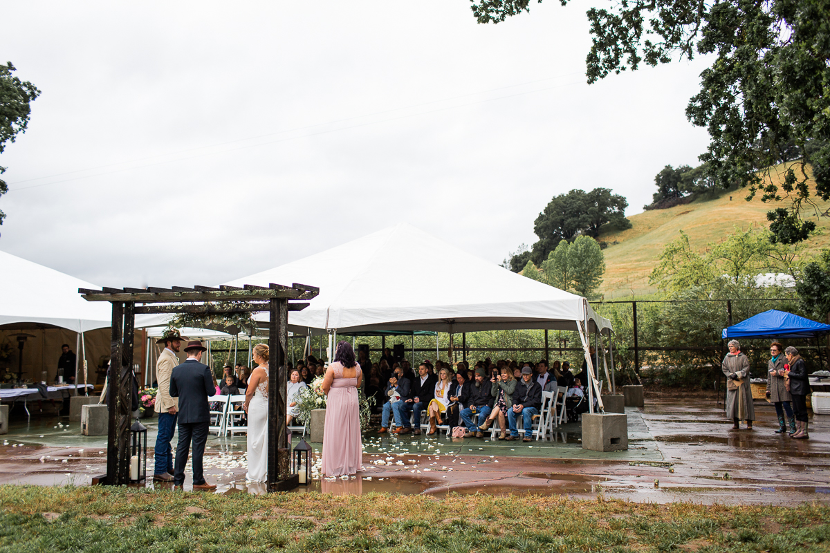 st. helena wedding at private estate