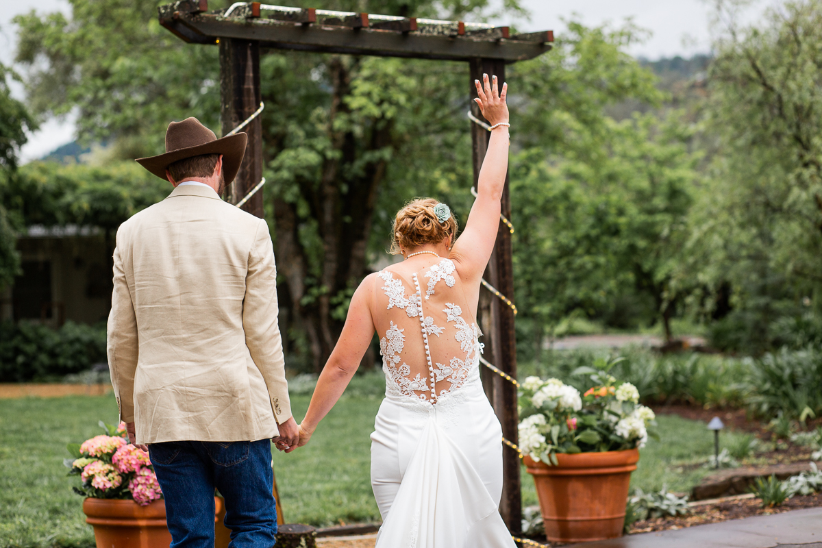 st. helena wedding at private estate