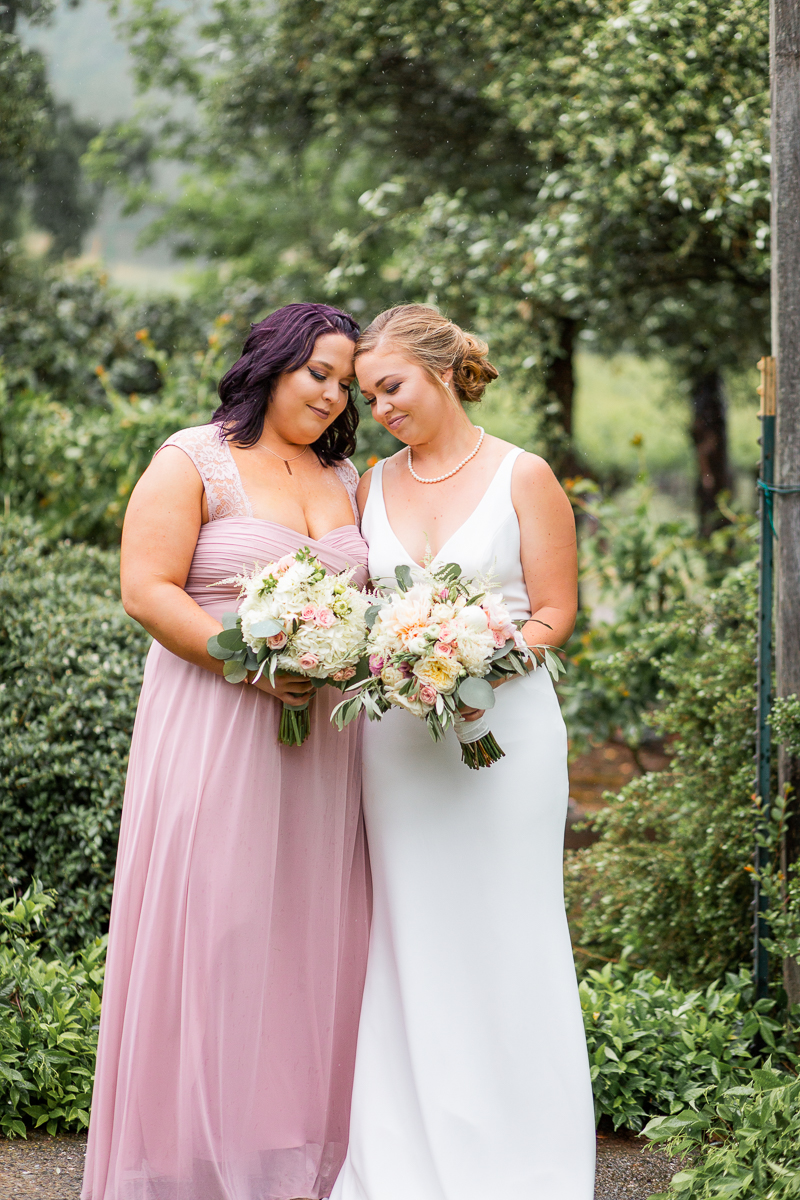 st. helena wedding at private estate