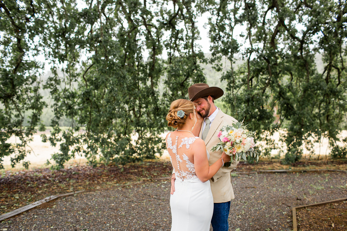 st. helena wedding at private estate