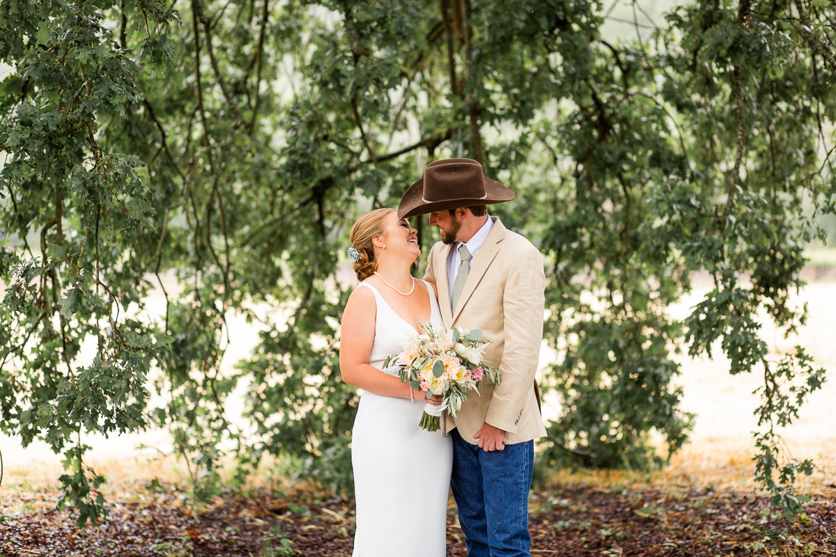 st. helena wedding at private estate