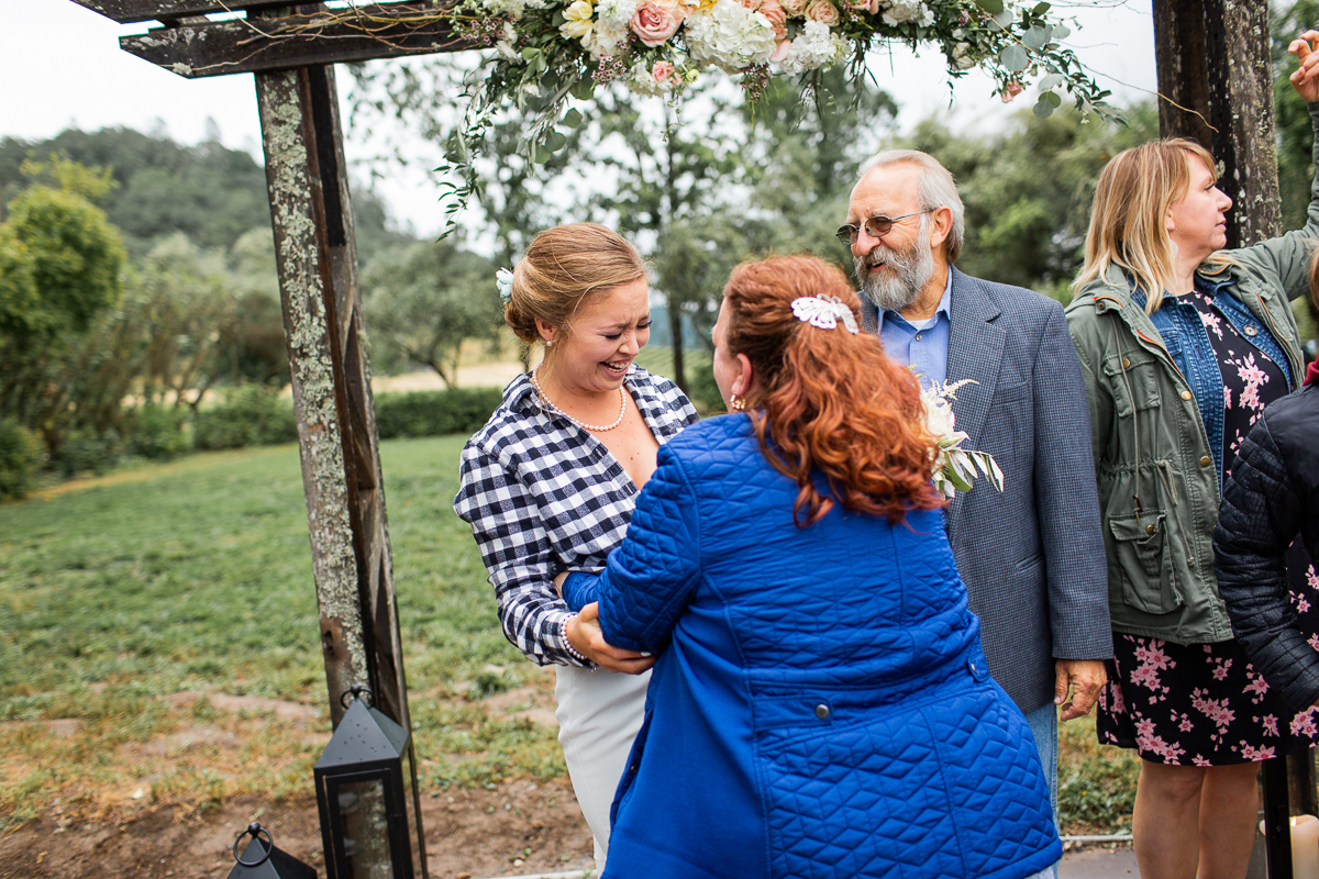 st helena wedding at private estate