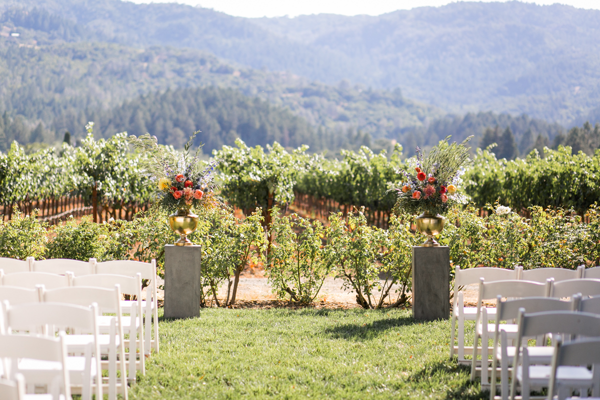 st helena wedding at harvest inn