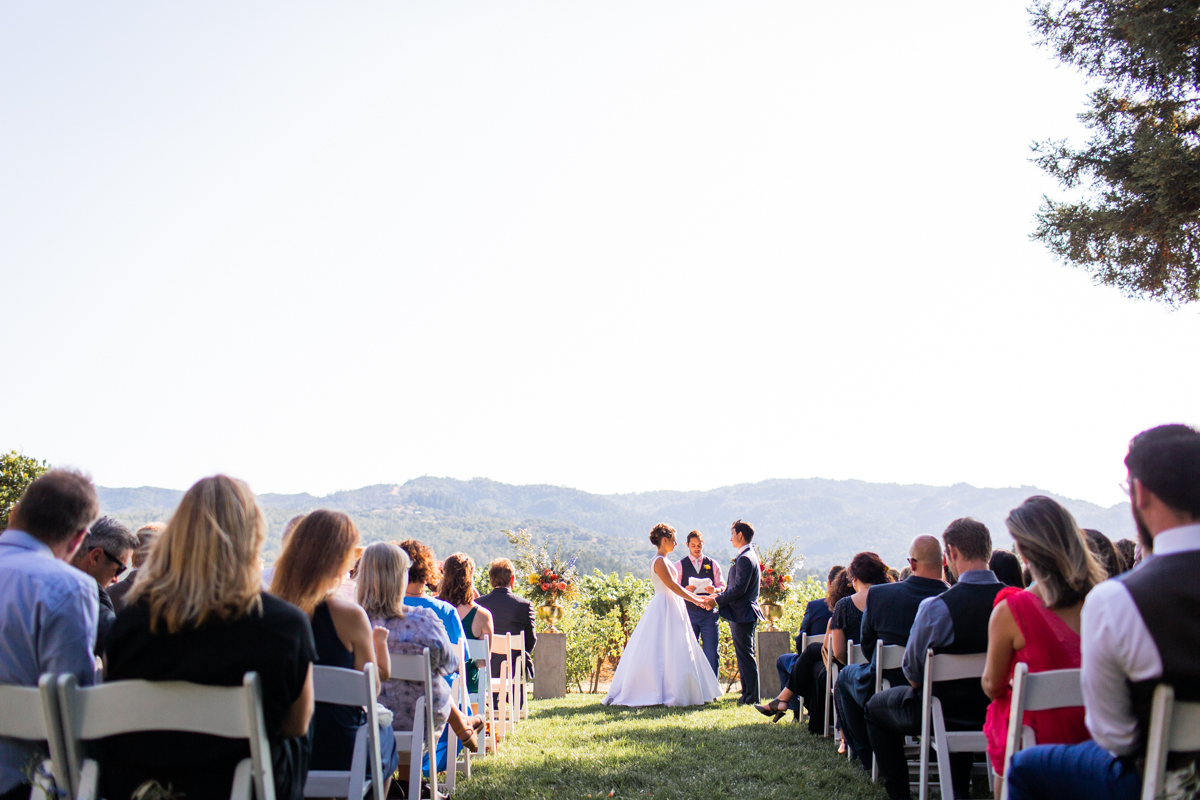 st. helena wedding at harvest inn