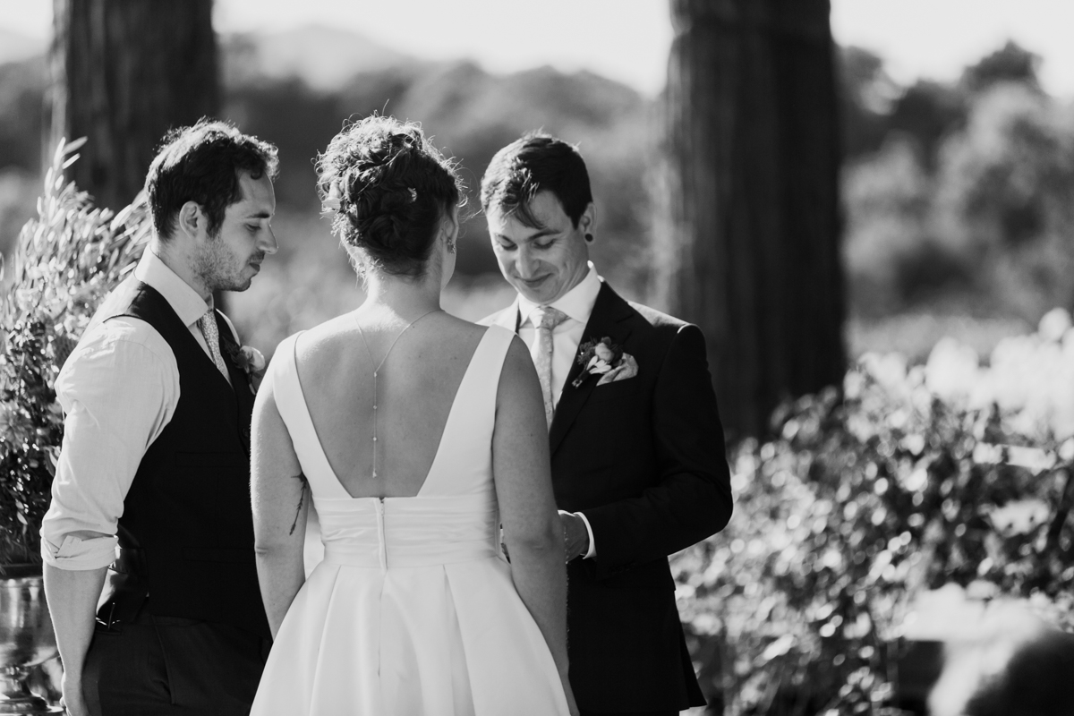st. helena wedding at harvest inn
