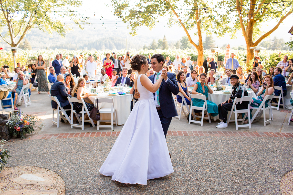 st. helena wedding at harvest inn