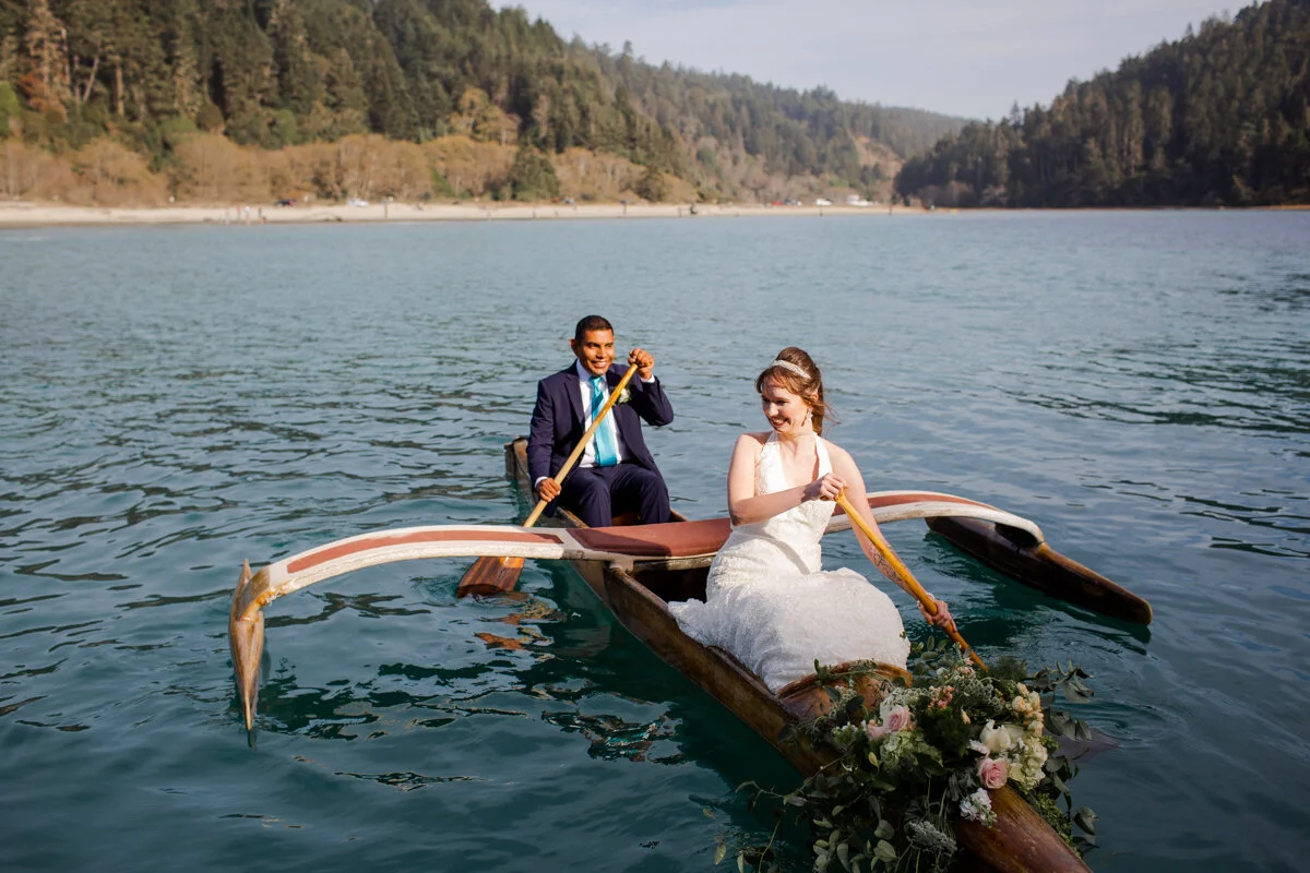 Intimate Vegan Wedding in Mendocino, CA