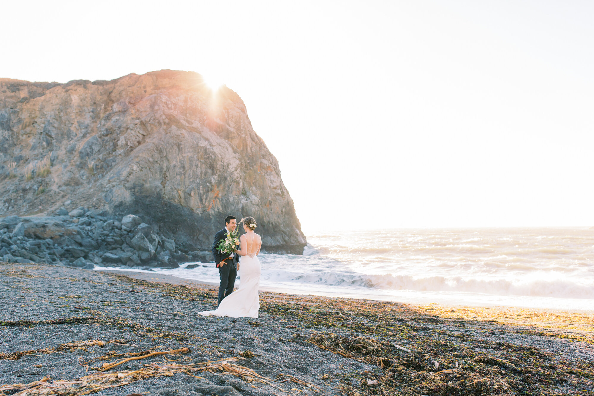 California Coast Elopement on the Sonoma Coast