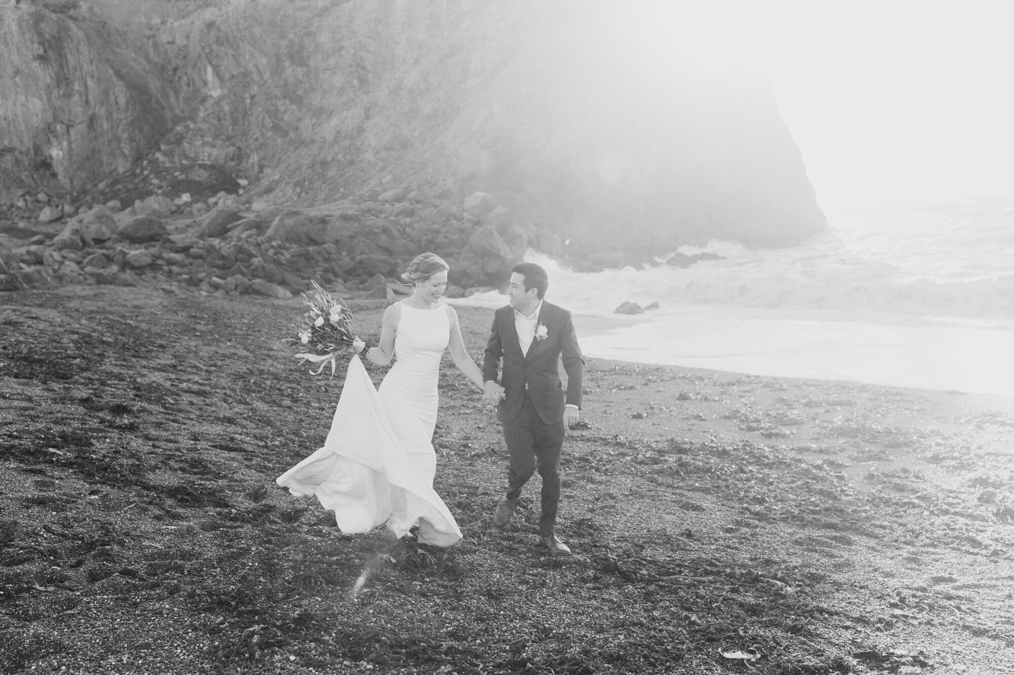 California Coast Elopement on the Sonoma Coast