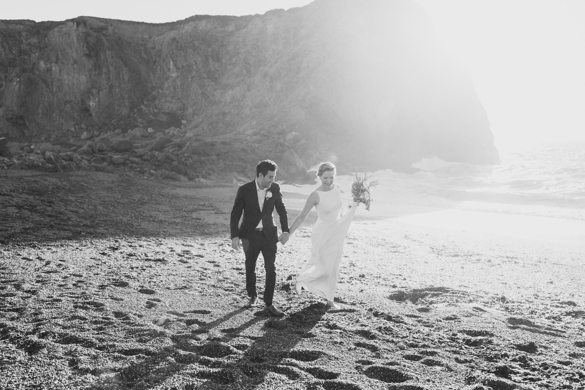 California Coast Elopement on the Sonoma Coast