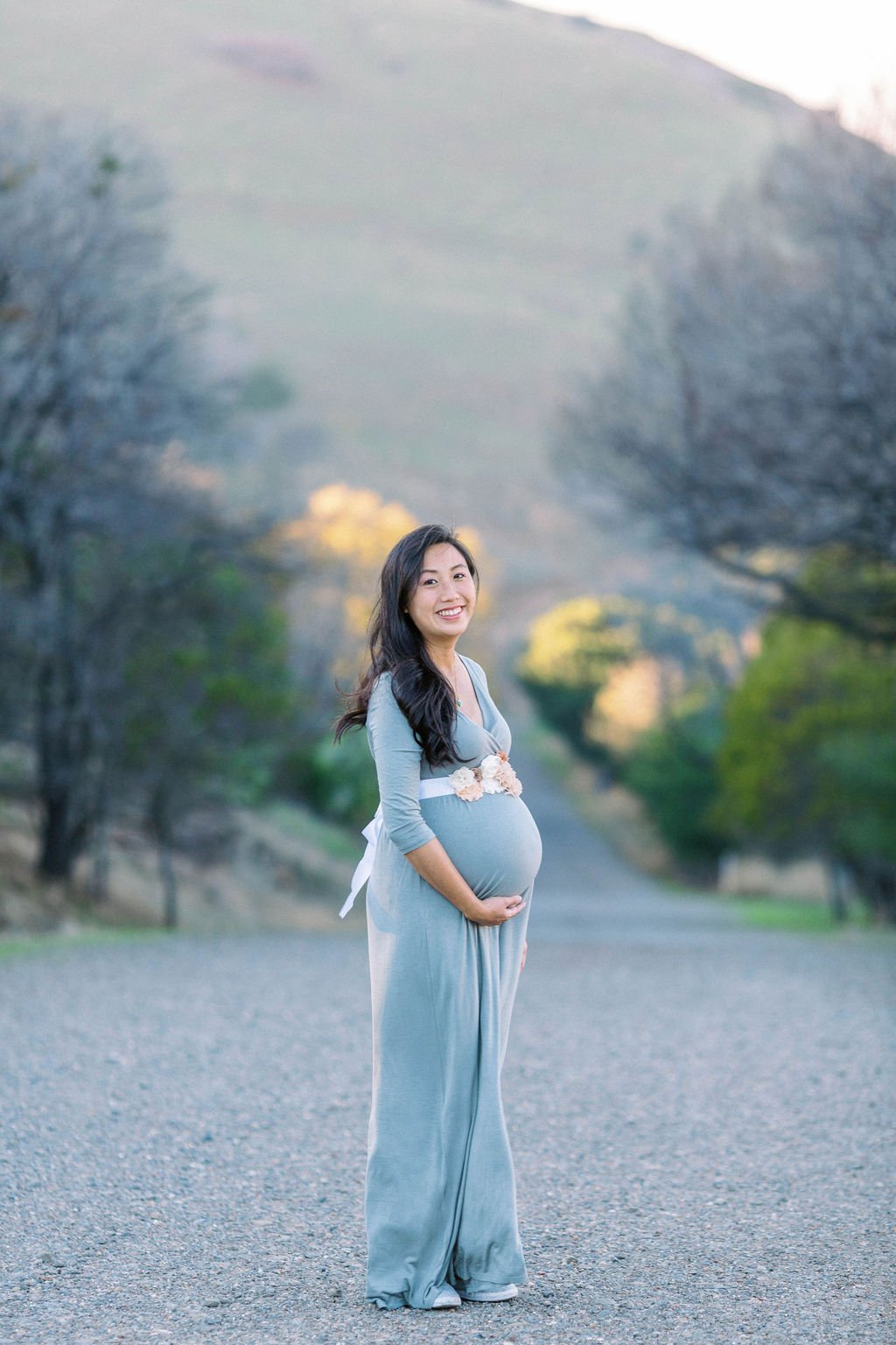 california maternity session