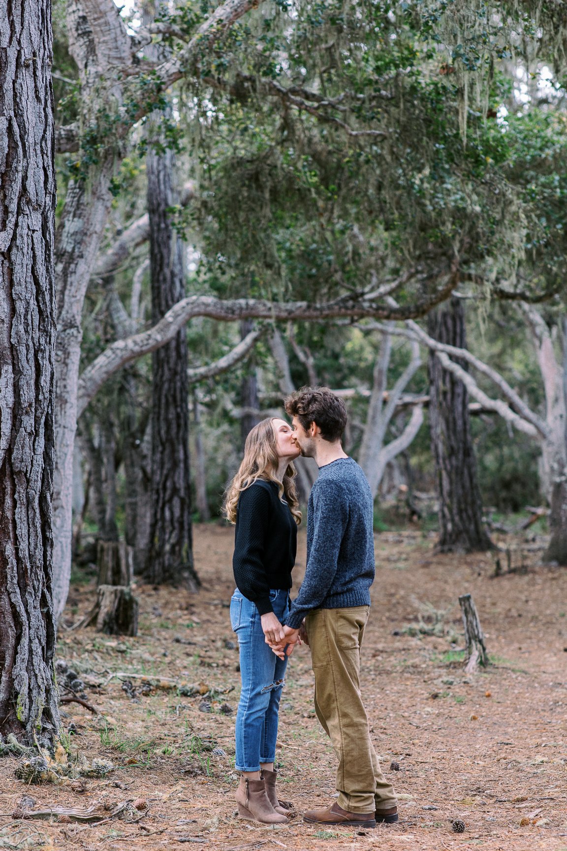 pacific grove engagement photography