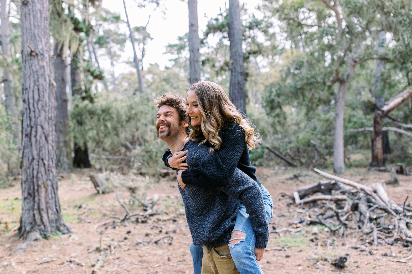 pacific grove engagement photographer