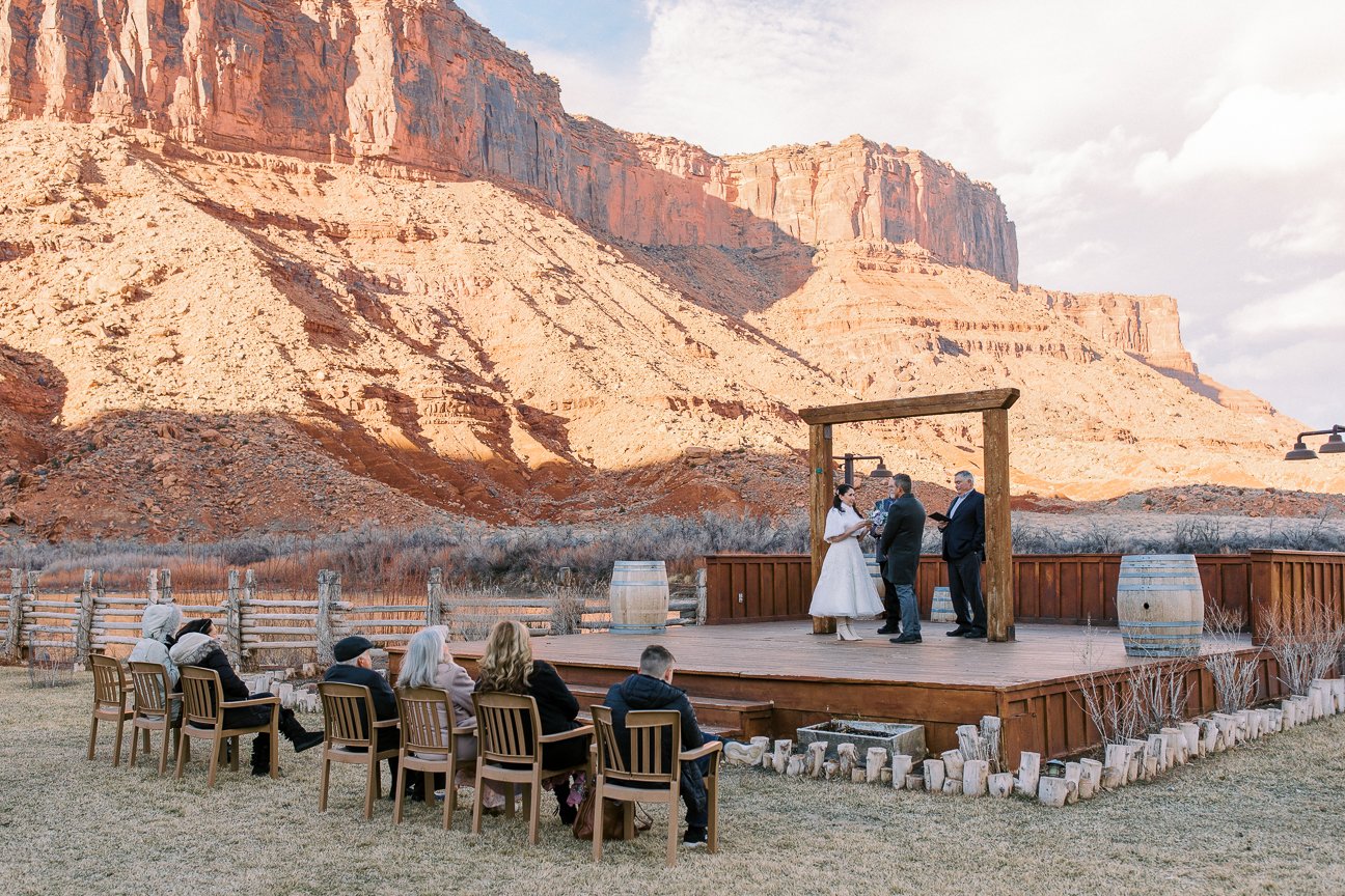 red cliffs lodge ceremony