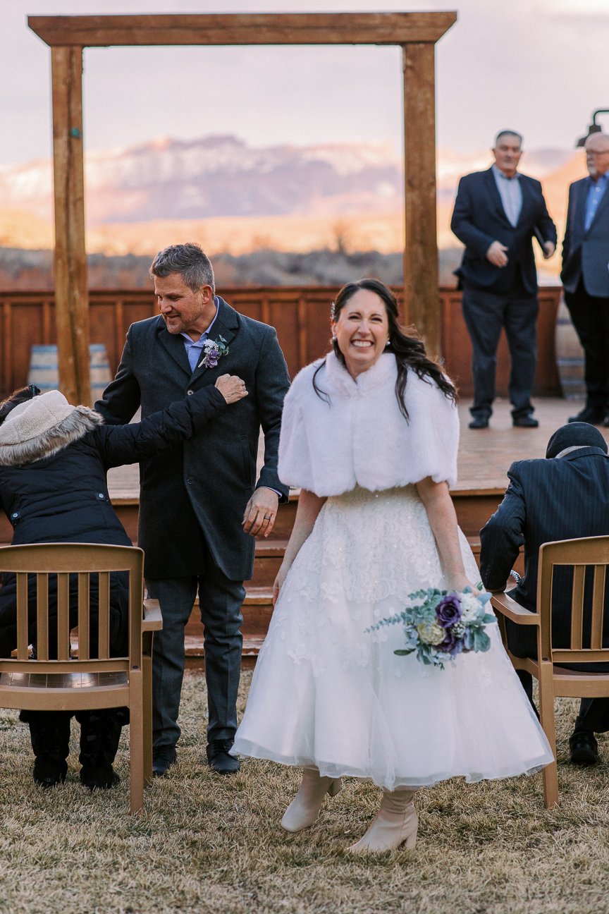 red cliffs lodge ceremony