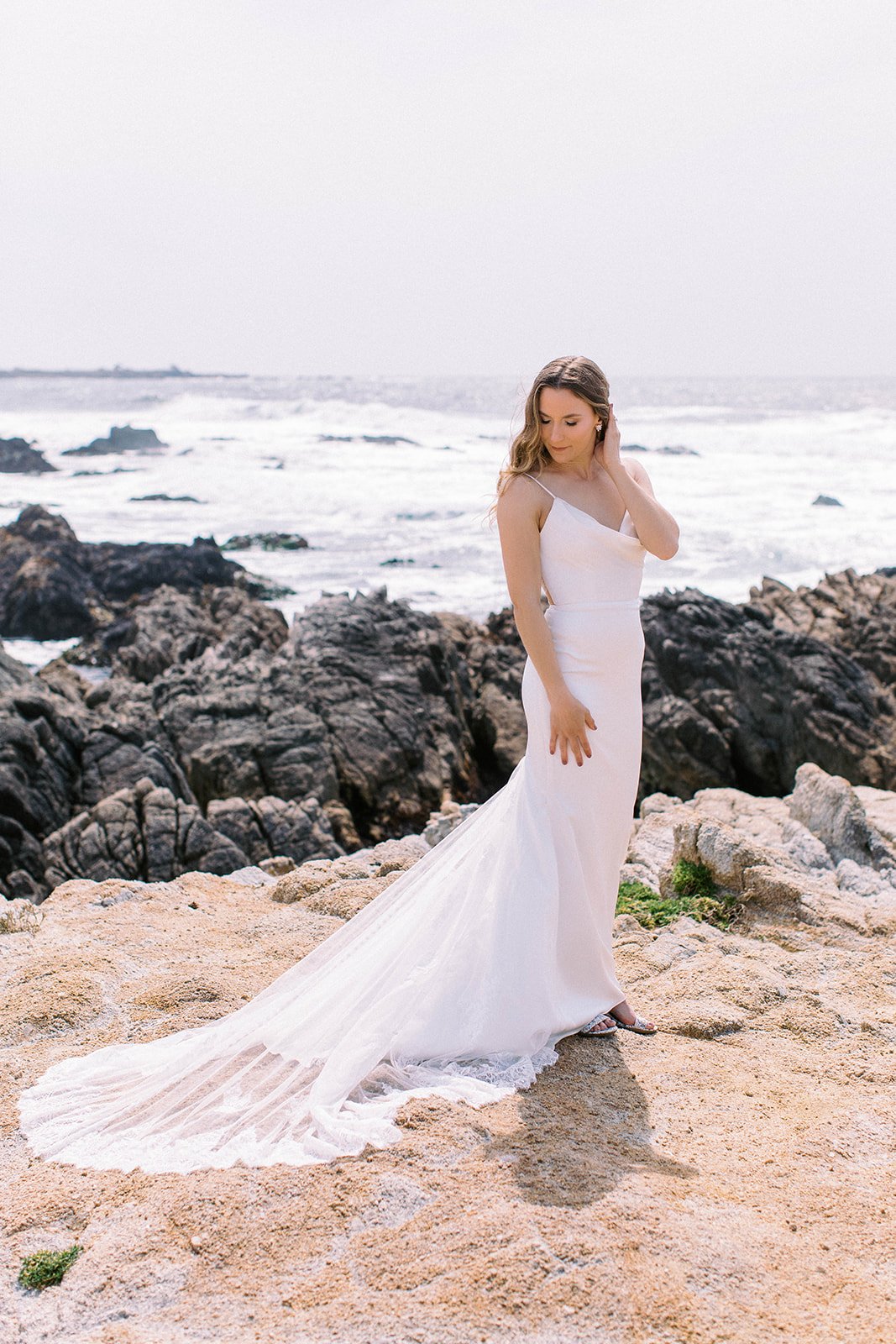 asilomar wedding portraits