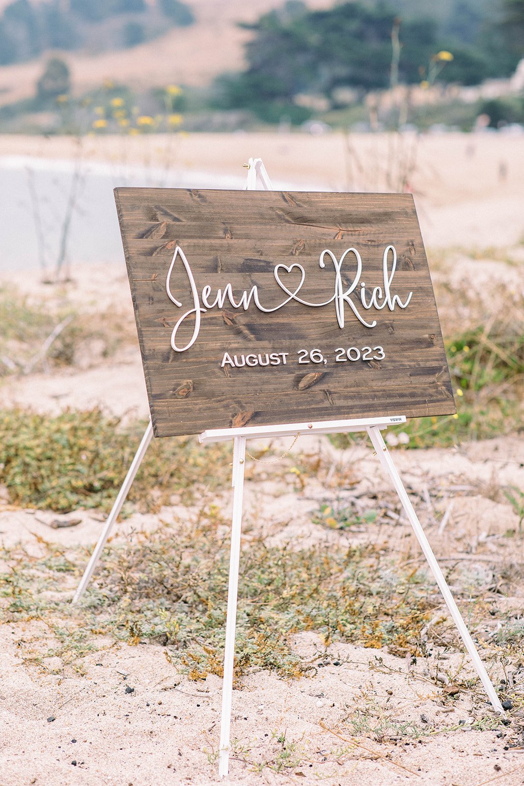 monastery beach elopement