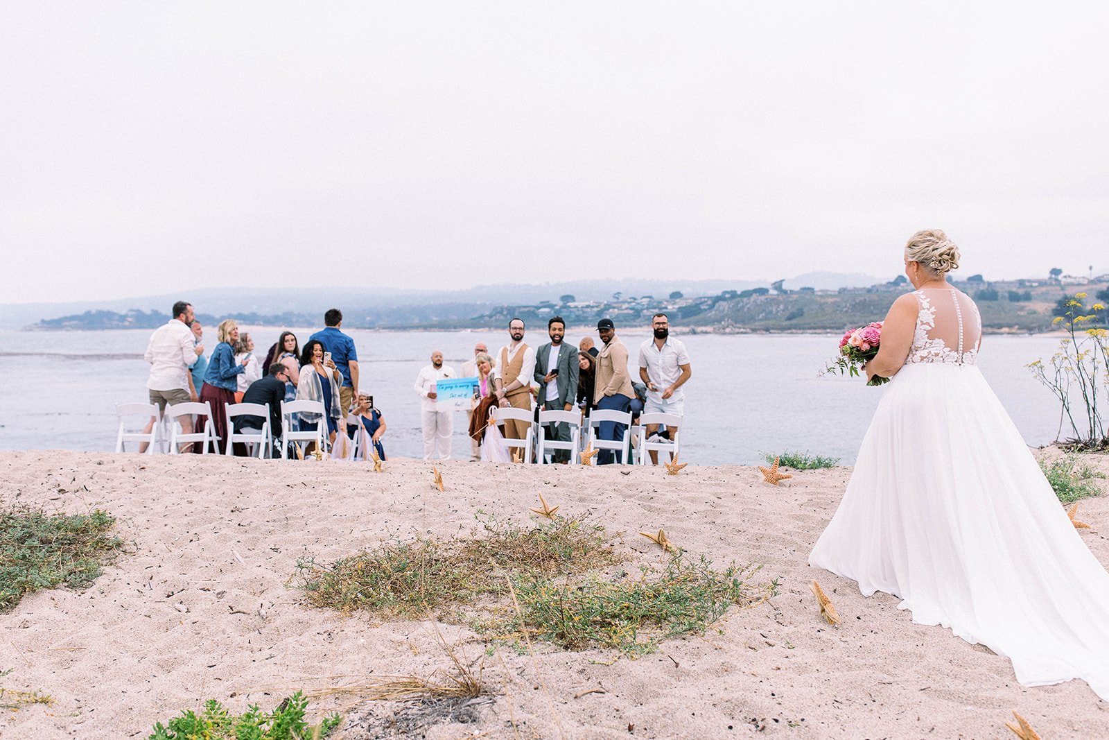 monastery beach elopement