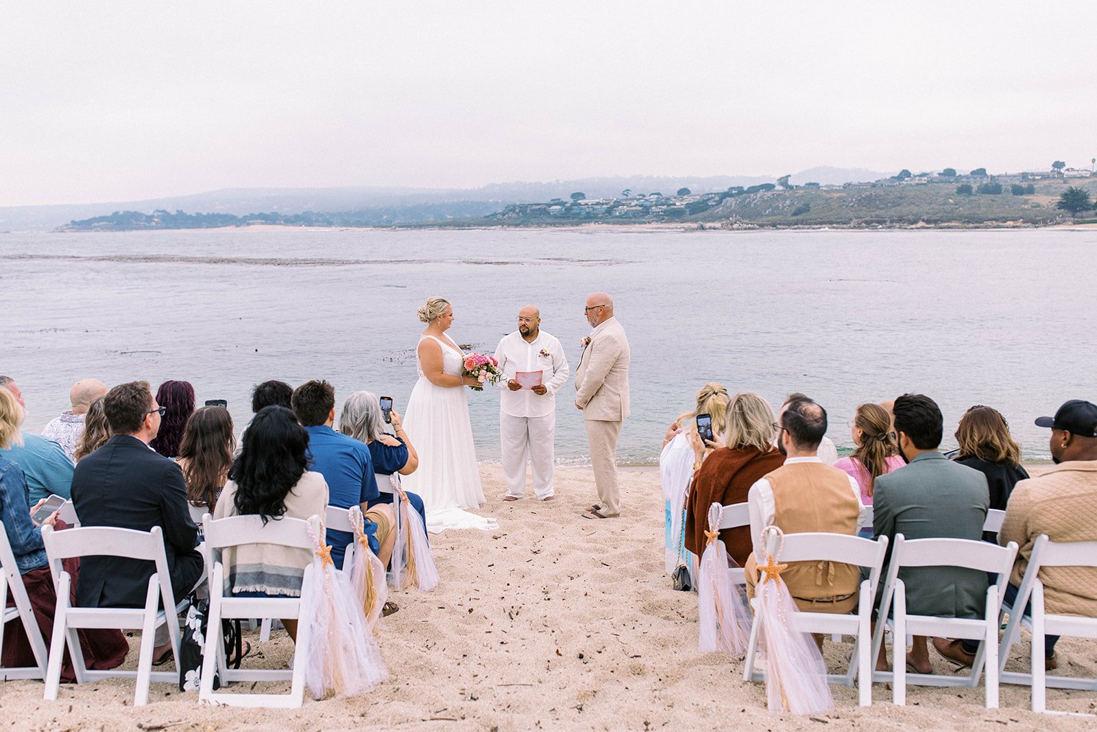 monastery beach elopement