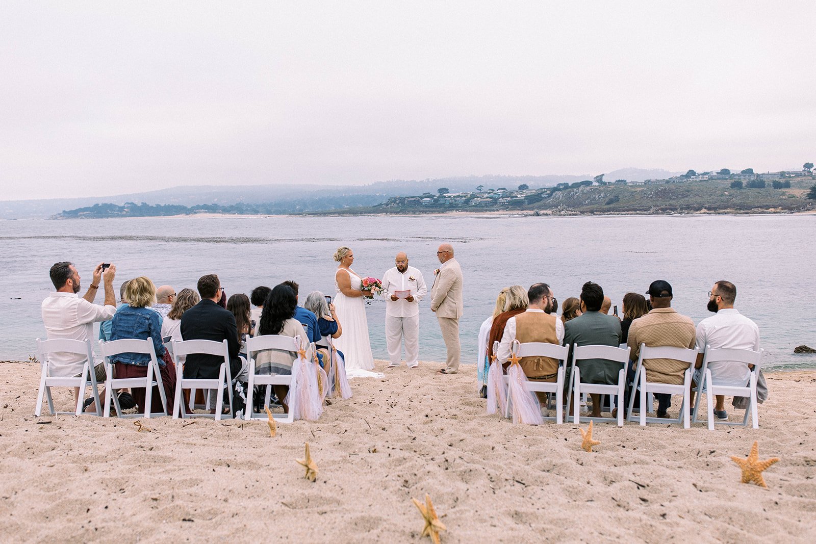 monastery beach elopement