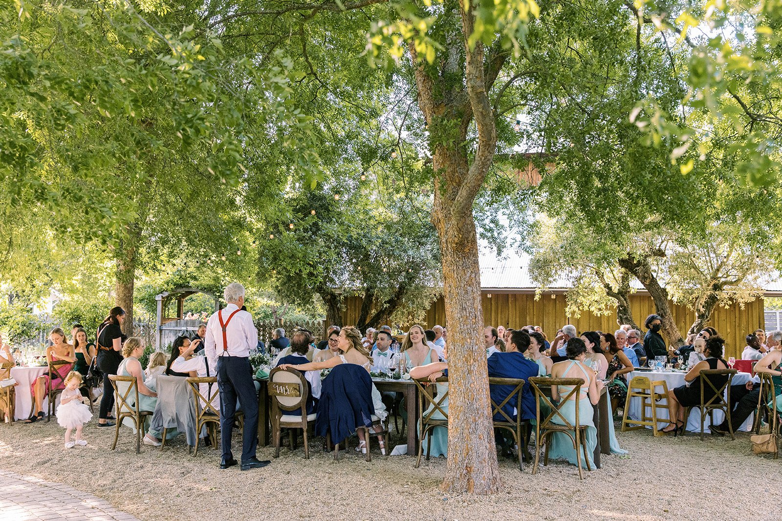 rus farm wedding reception