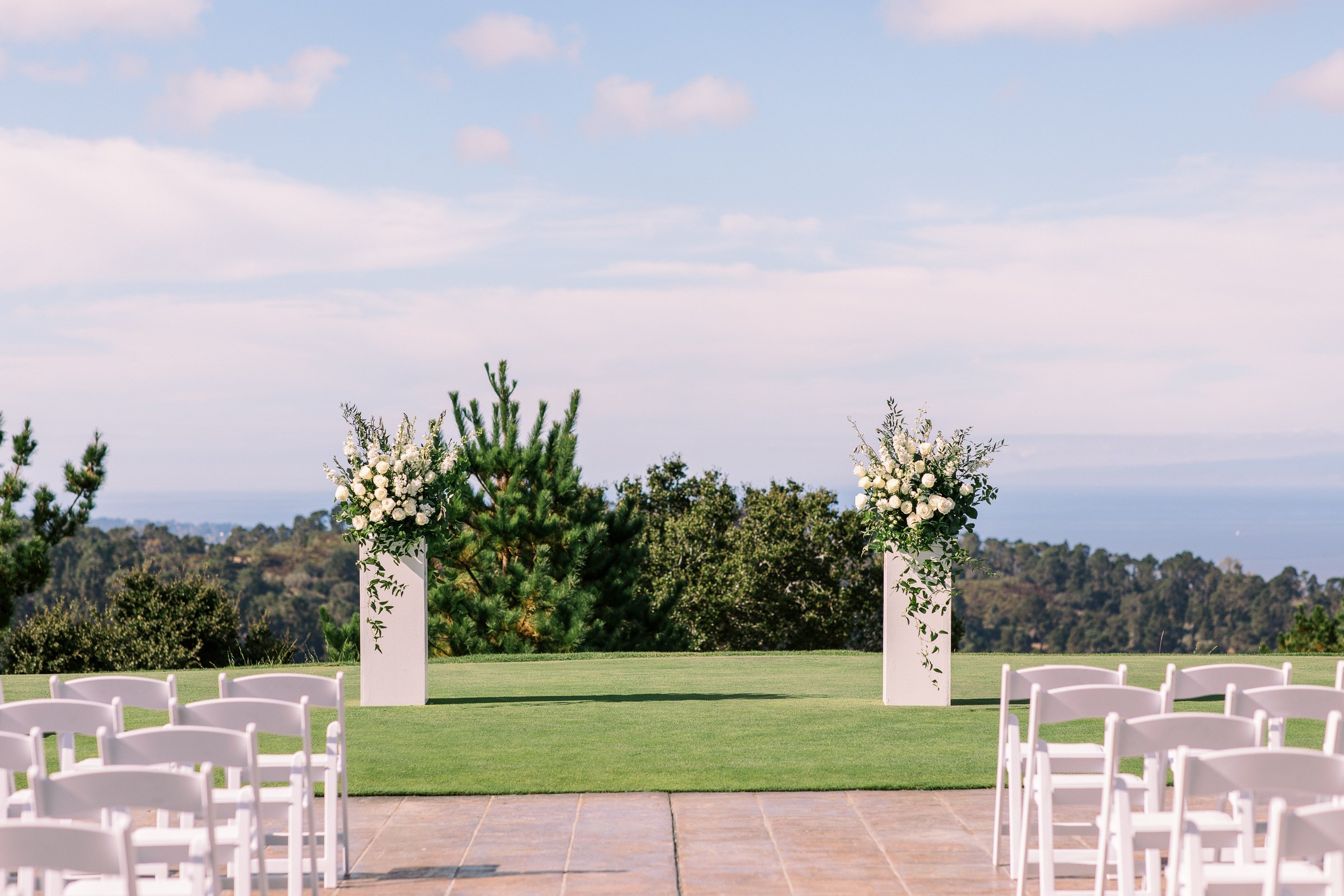 tehama golf club wedding ceremony