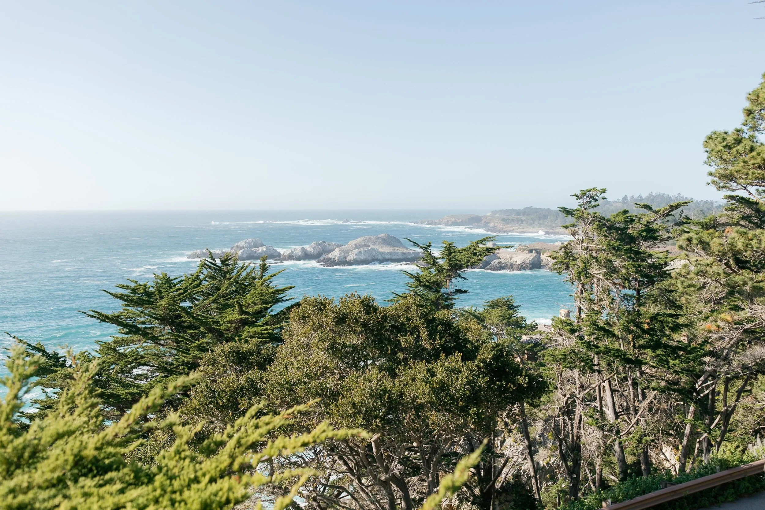 ocean view from hyatt carmel highlands