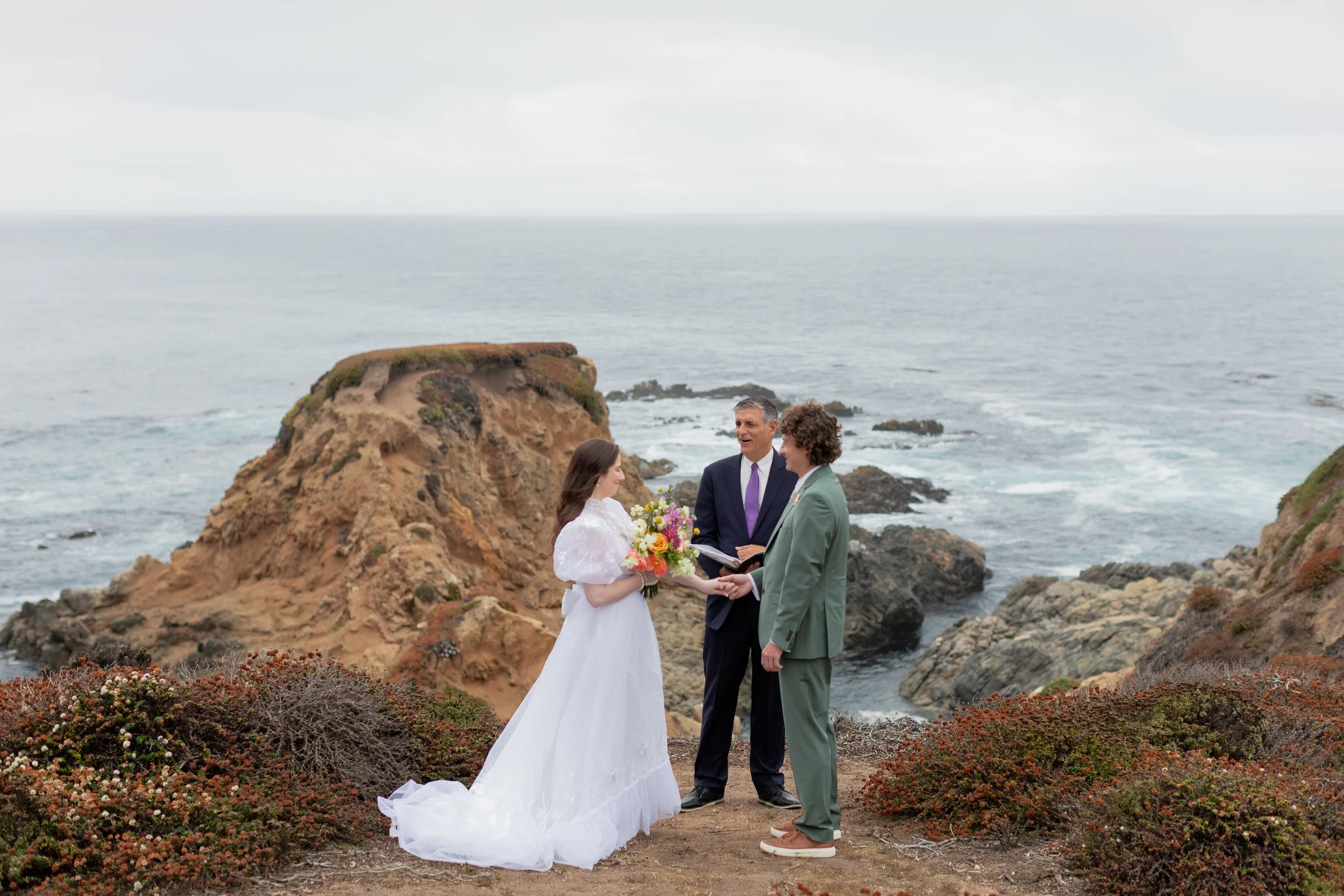 Big Sur Cliffside Elopement